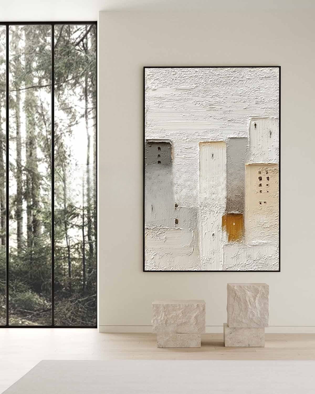 Plaster Art Texture Painting #SG417