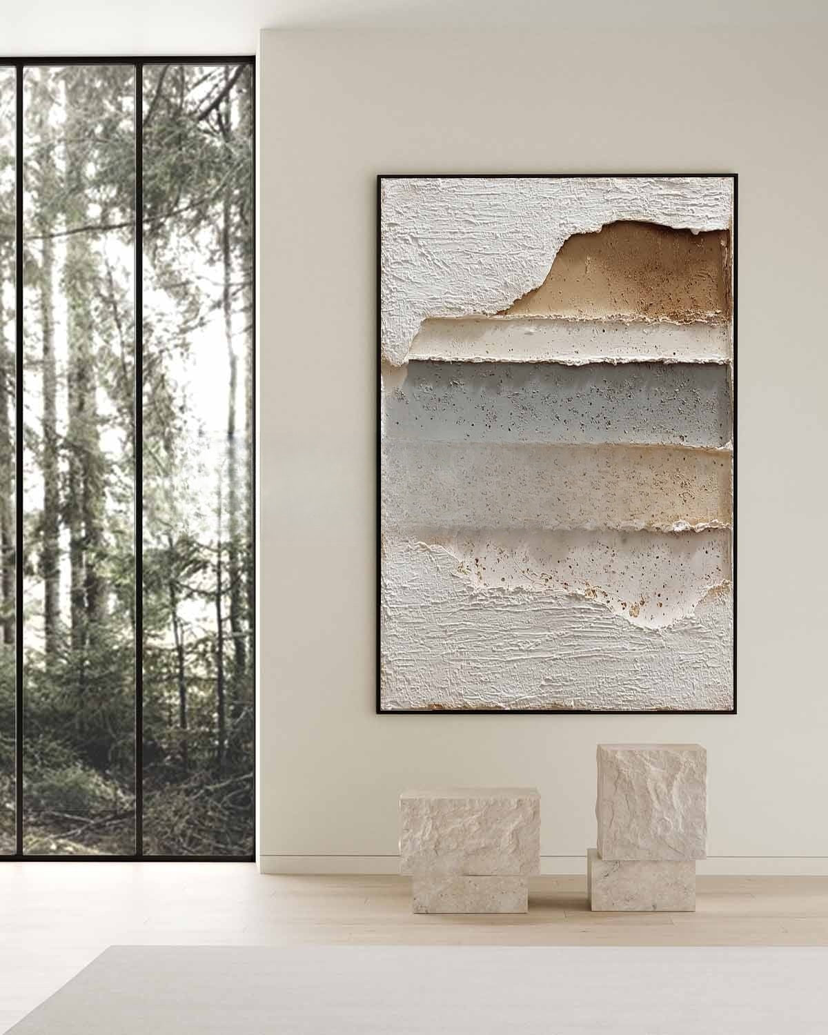 Plaster Art Texture Painting #SG415