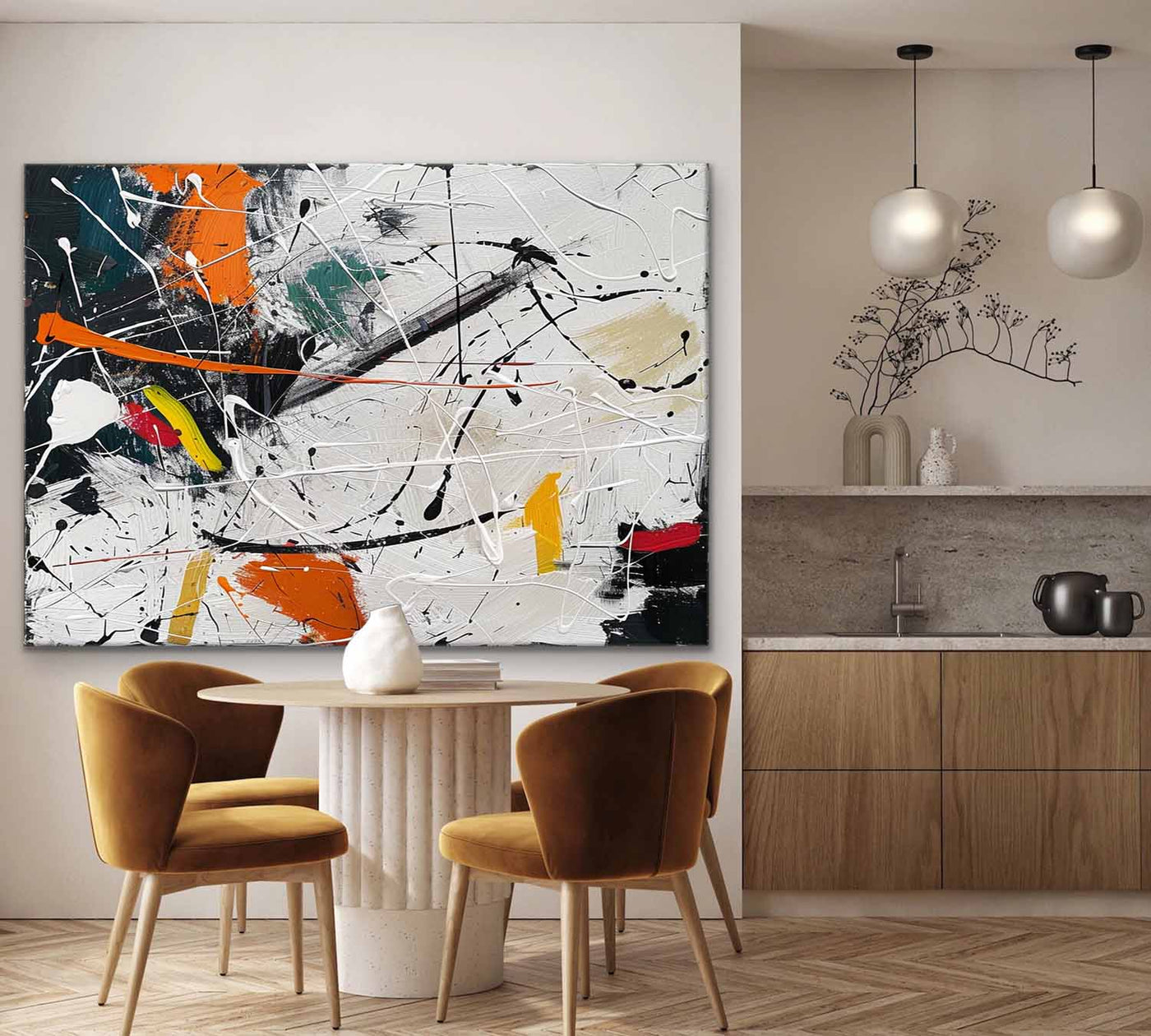 Abstract Expressionist Art #AEA003