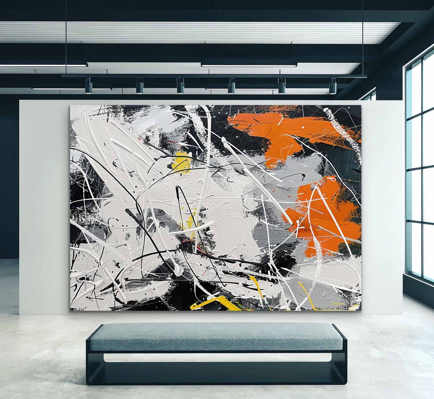 Abstract Expressionist Art #AEA006