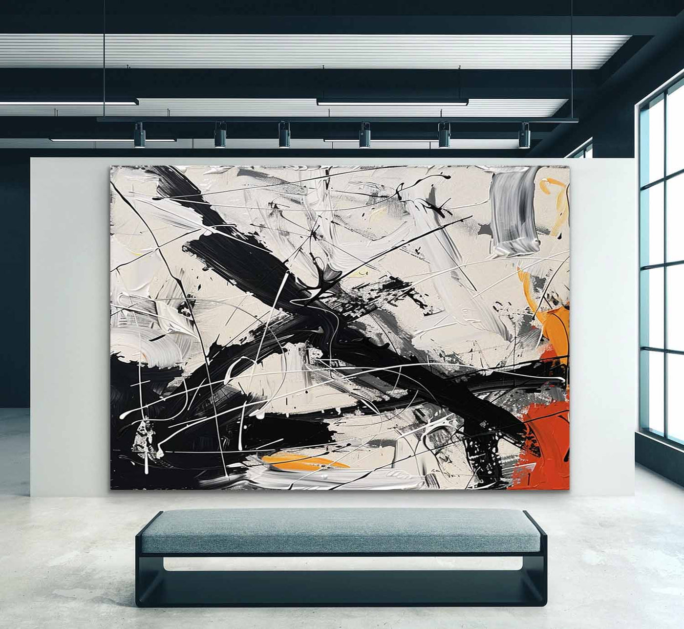 Abstract Expressionist Art #AEA004