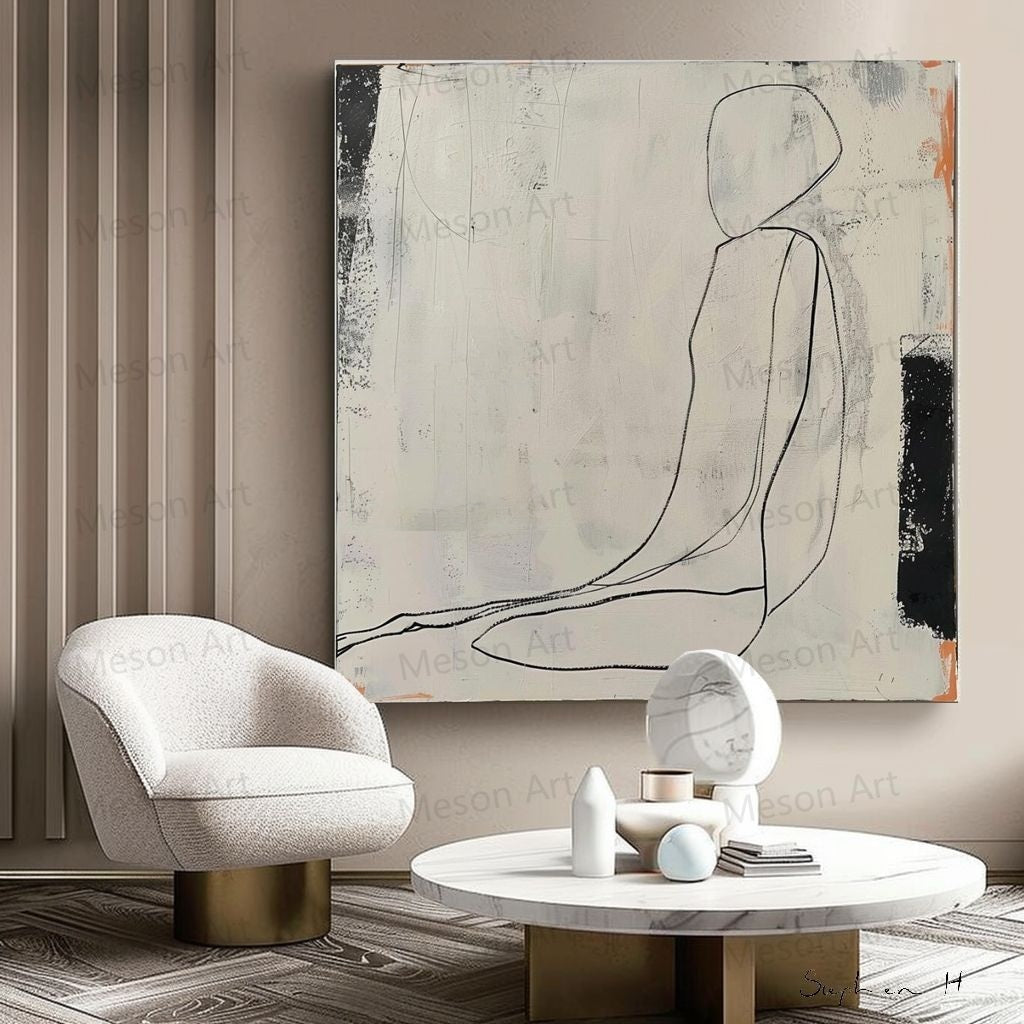 Contemporary Minimalist Art #MA093