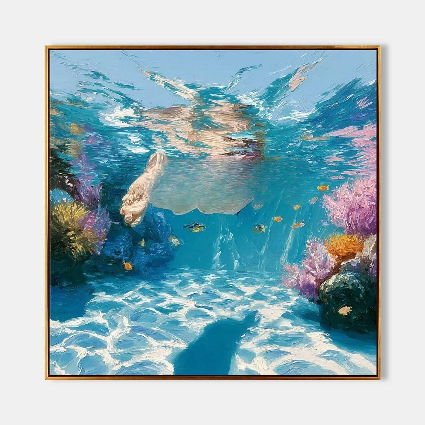 Plaster Art Texture Painting #SG464