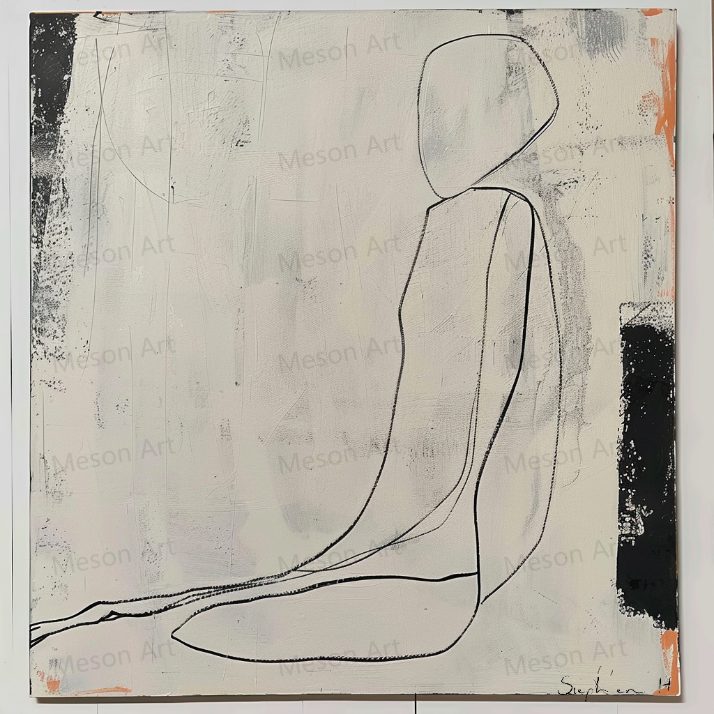 Contemporary Minimalist Art #MA093