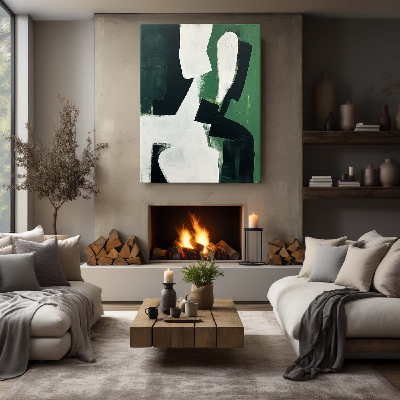 Contemporary Minimalist Art #MA053