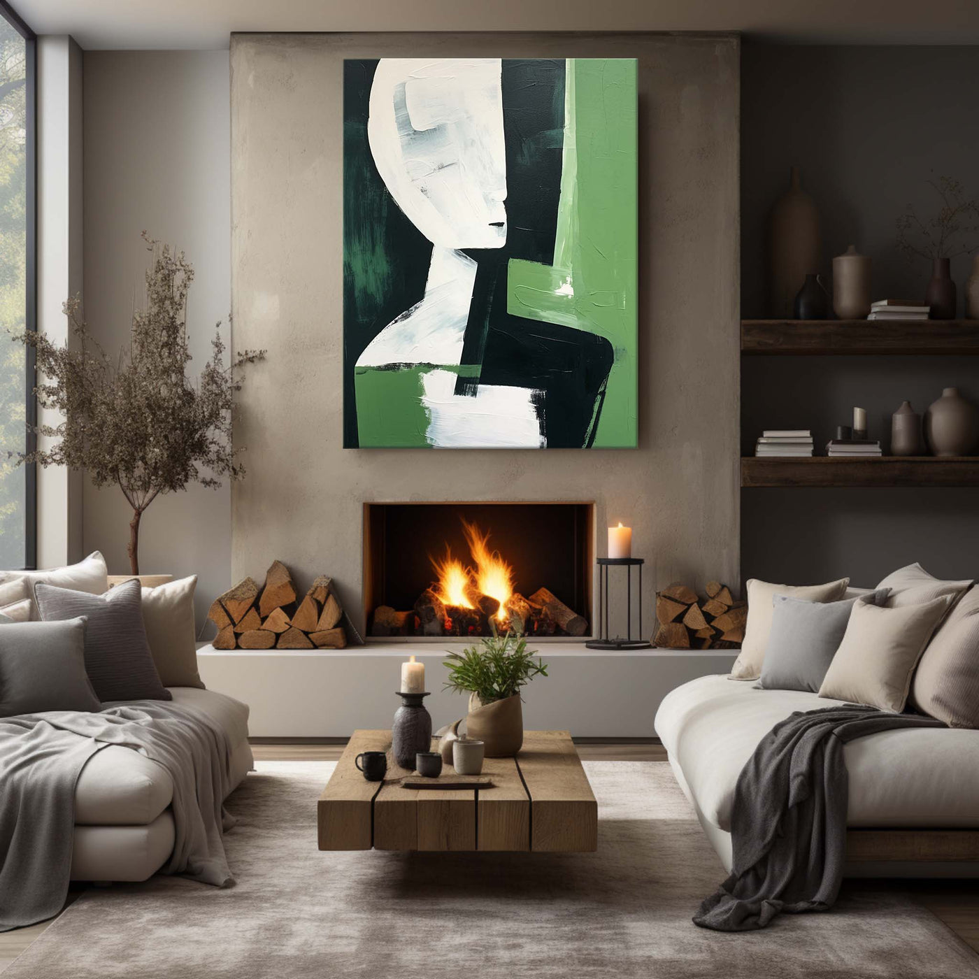 Contemporary Minimalist Art #MA039