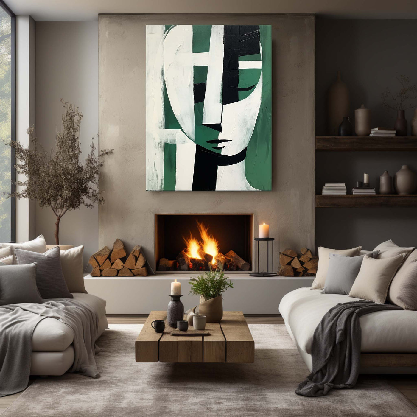 Contemporary Minimalist Art #MA044