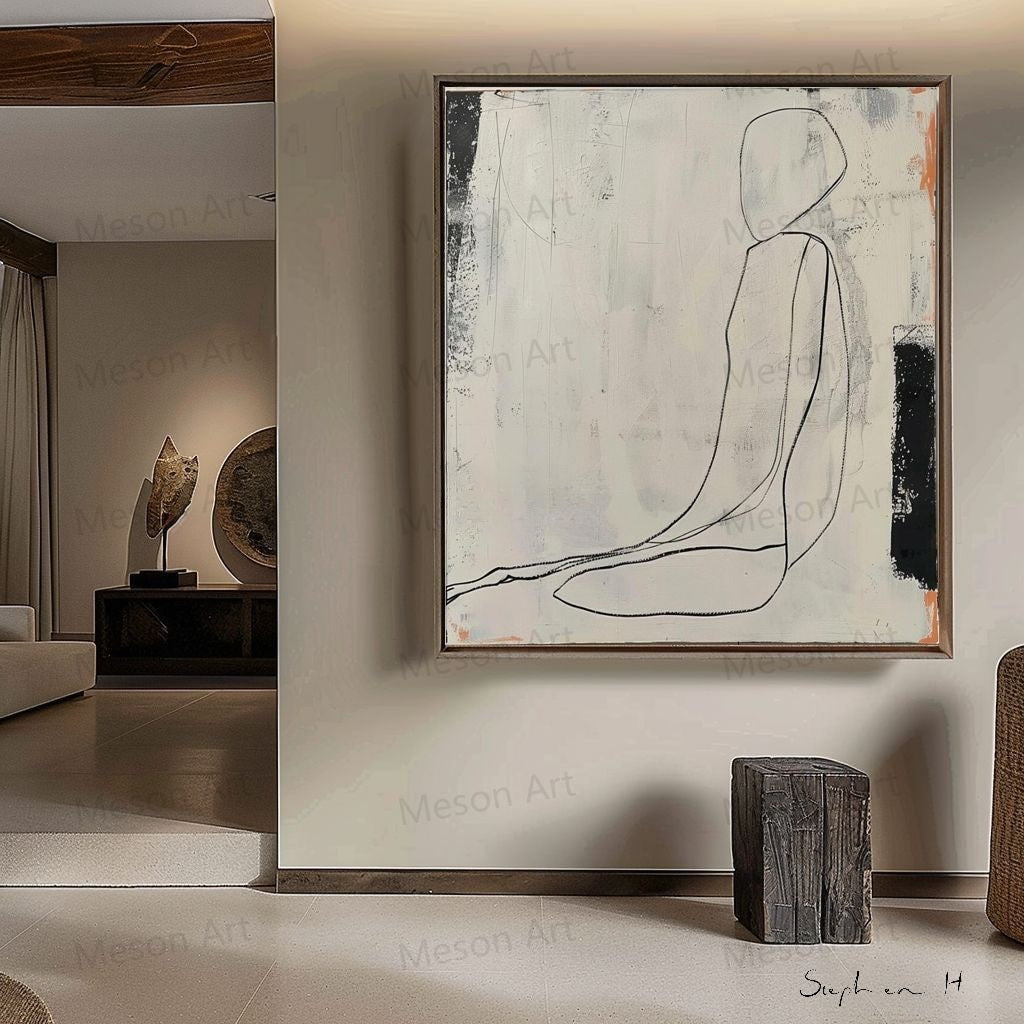 Contemporary Minimalist Art #MA093
