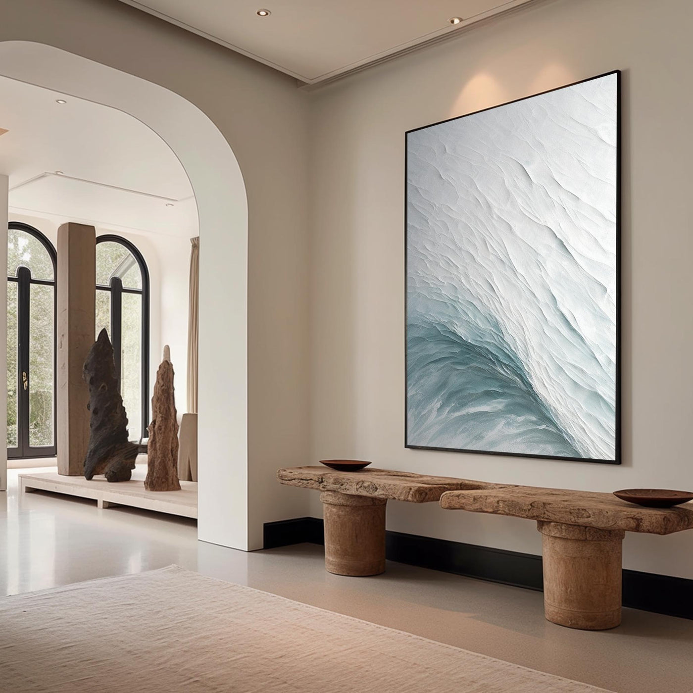 Plaster Art Texture Painting #SG233