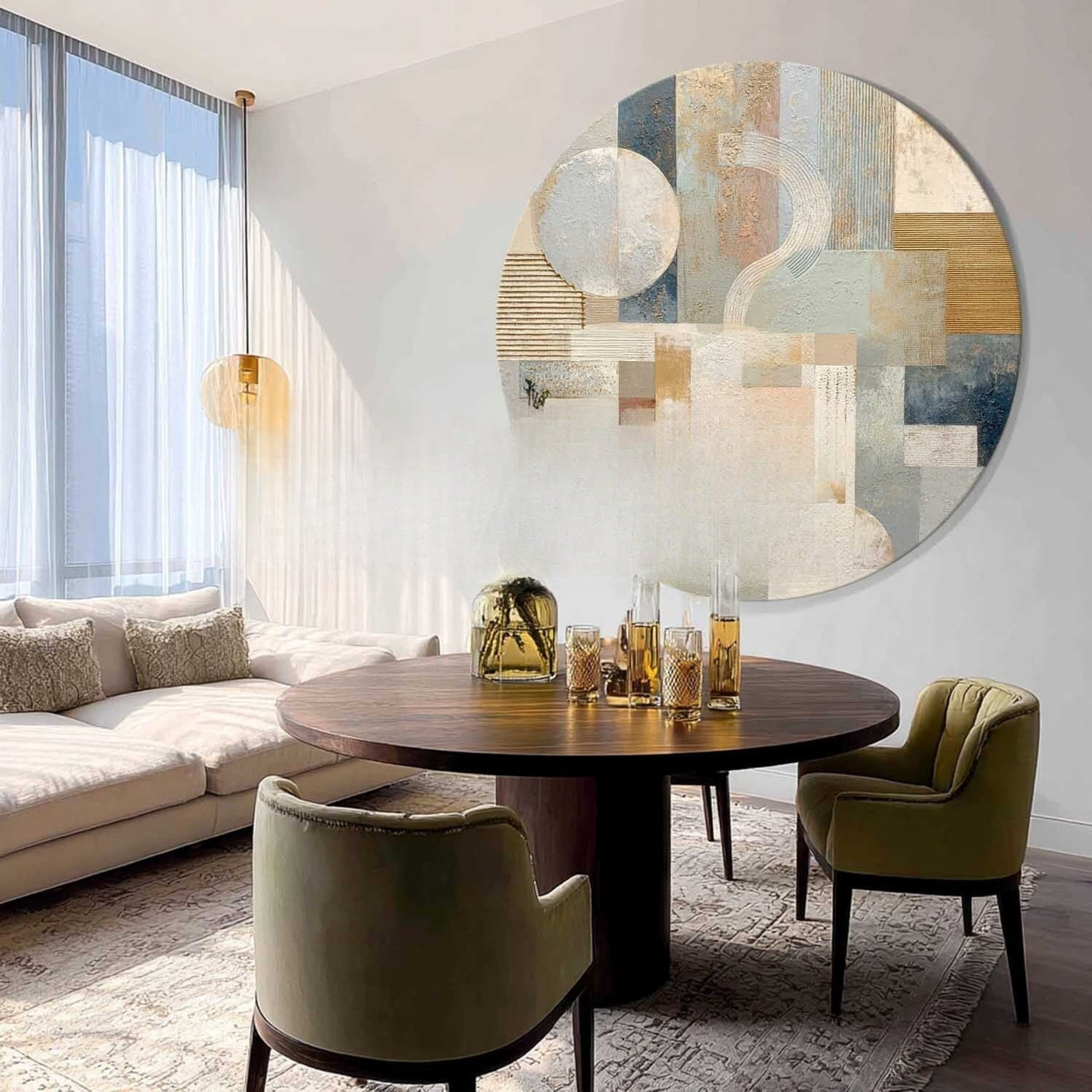 Round Wall Art #RWA020