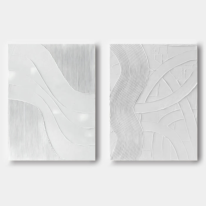 Abstract Painting Set Of 2 #SP044