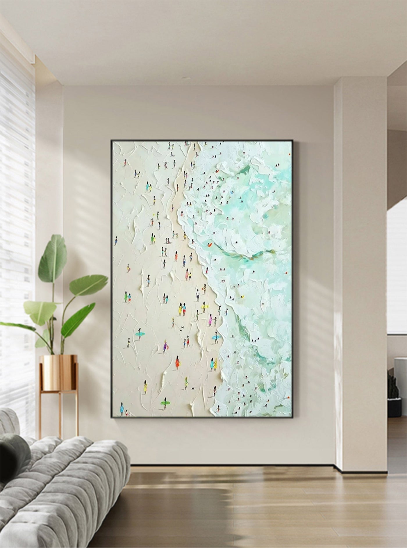 Plaster Art Texture Painting #SG179