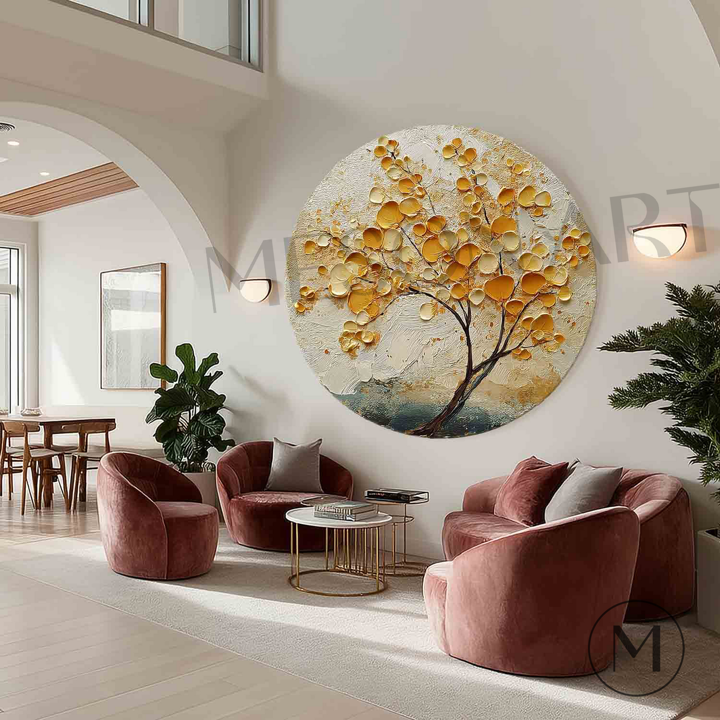 Round Wall Art #RWA006