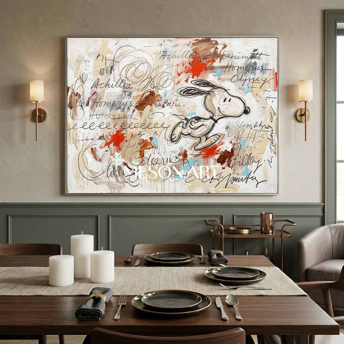 Abstract Graffiti Art #CSQ074