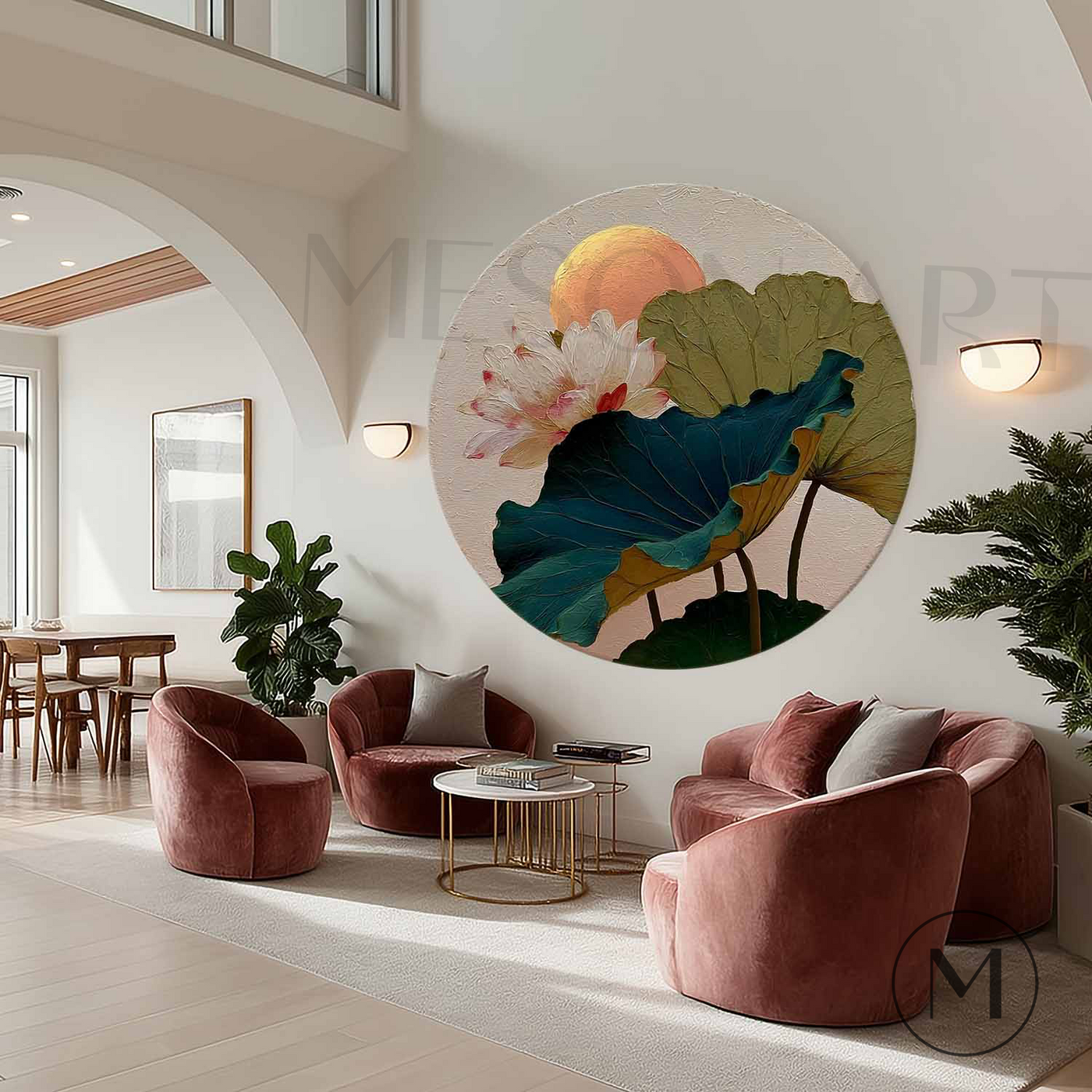 Round Wall Art #RWA012