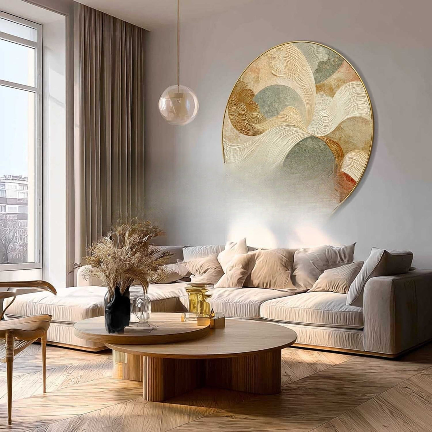 Round Wall Art #RWA021