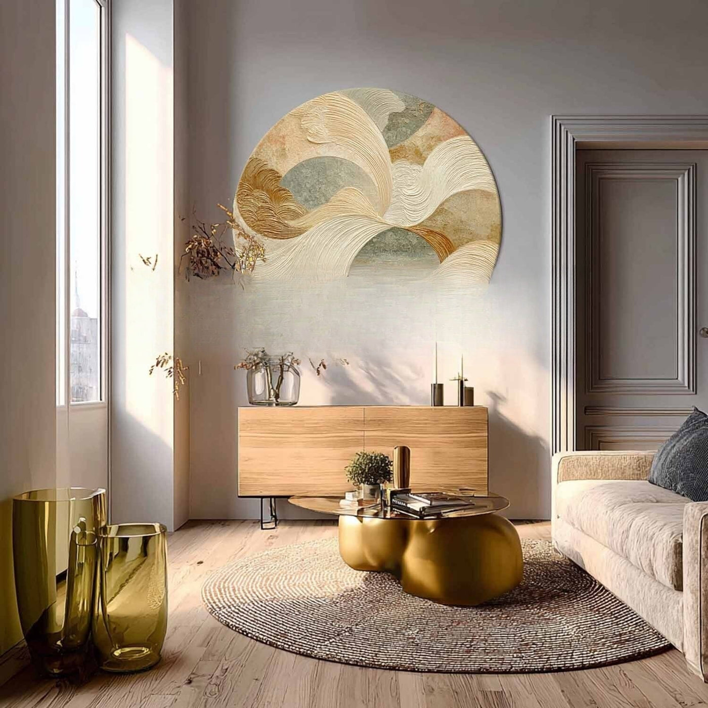 Round Wall Art #RWA021