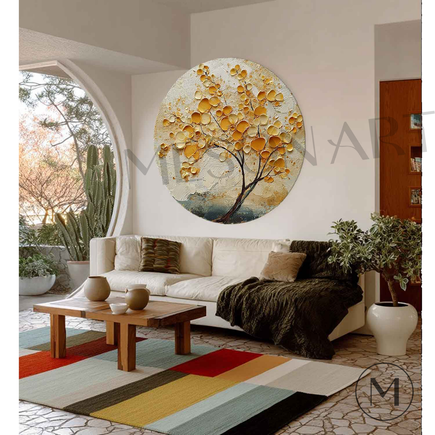 Round Wall Art #RWA006
