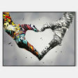 Gesture Heart Graffiti Art #GA001