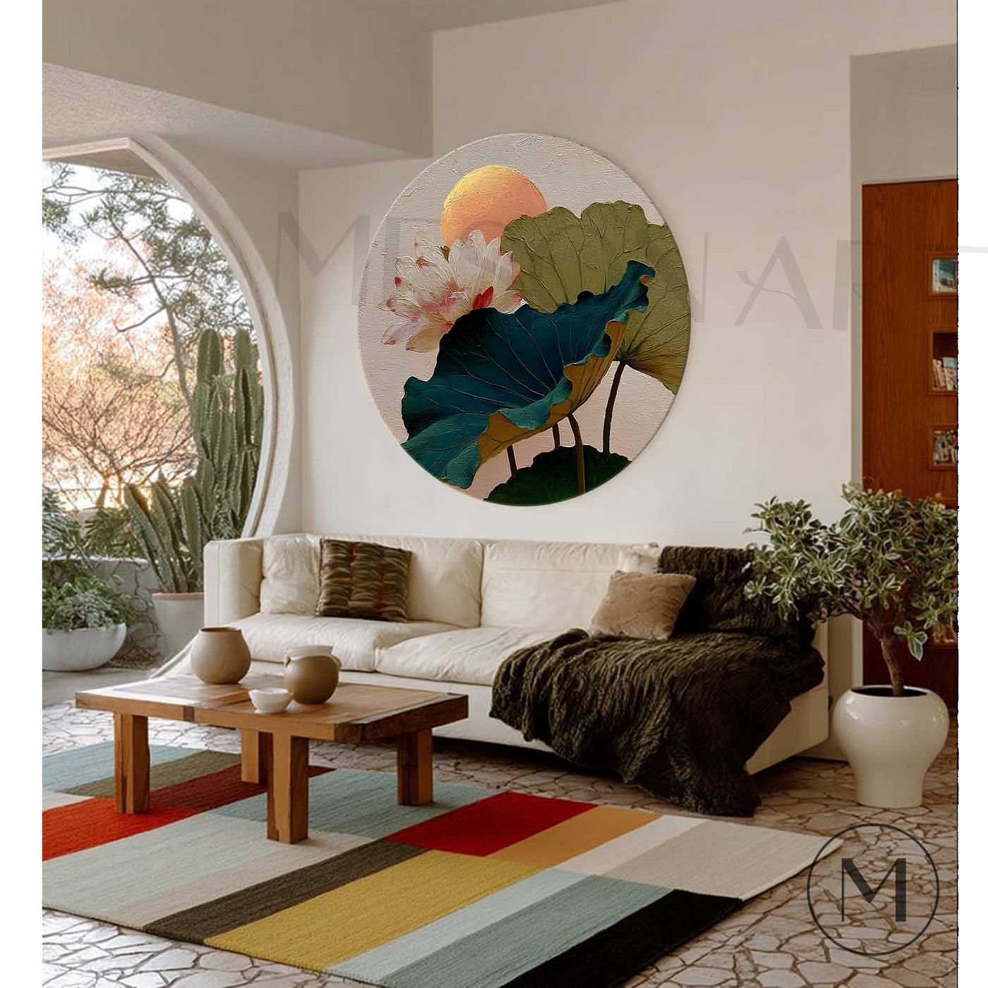 Round Wall Art #RWA012