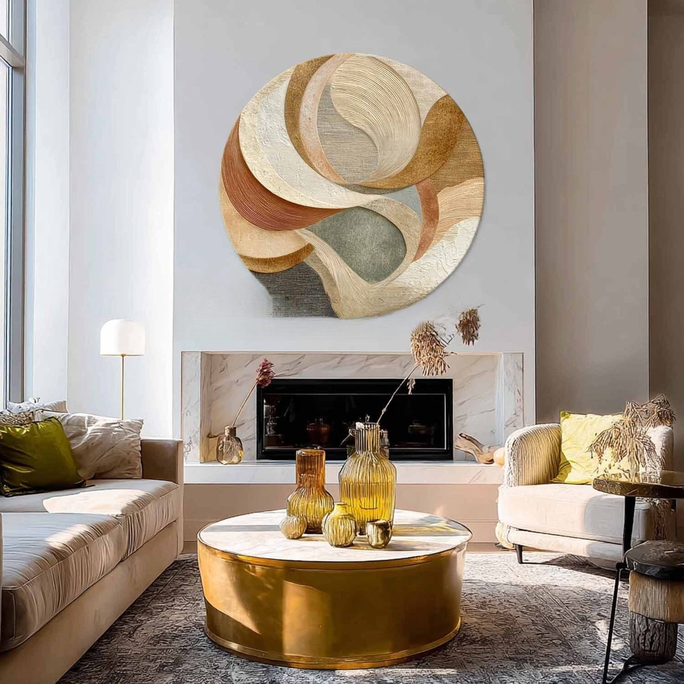 Round Wall Art #RWA028