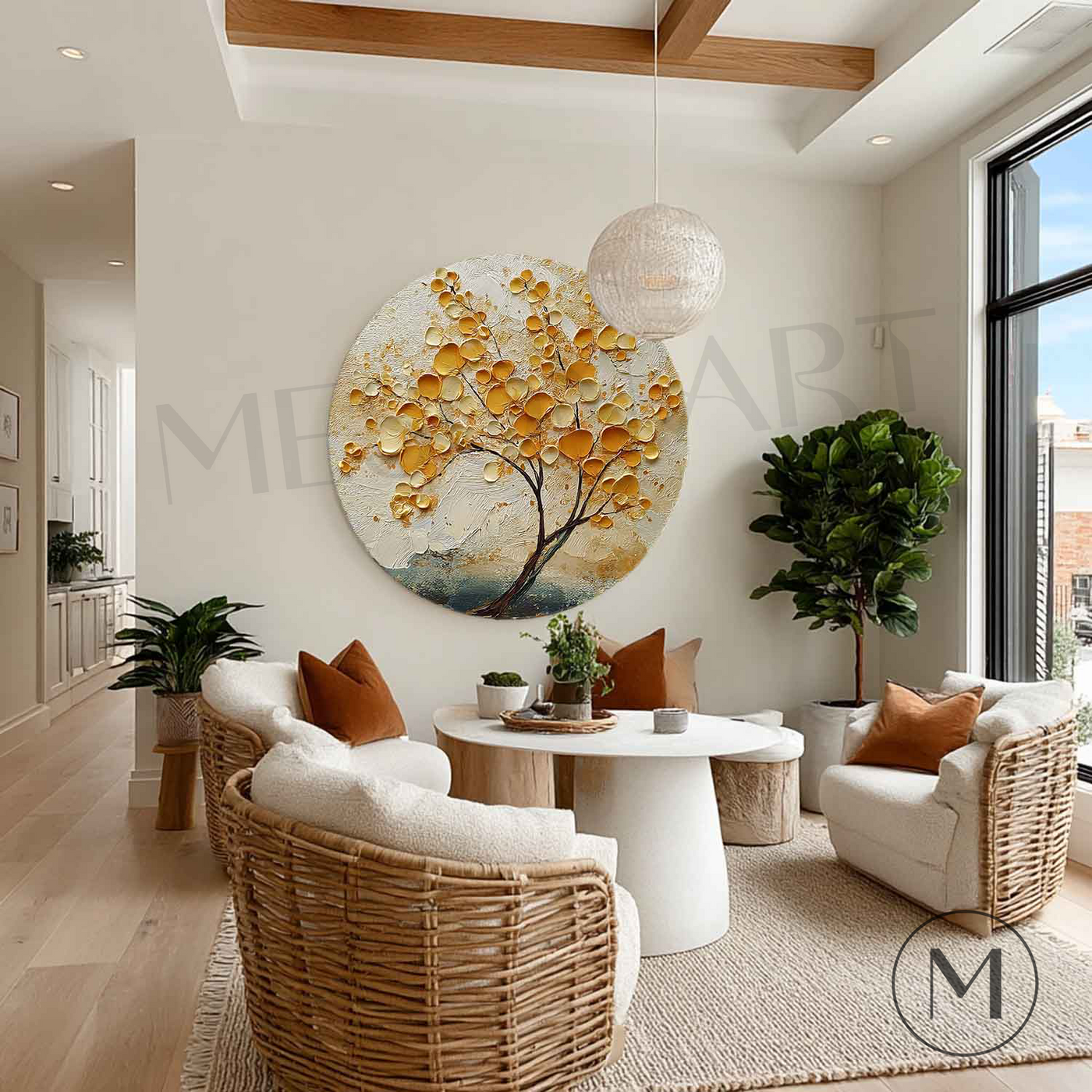 Round Wall Art #RWA006