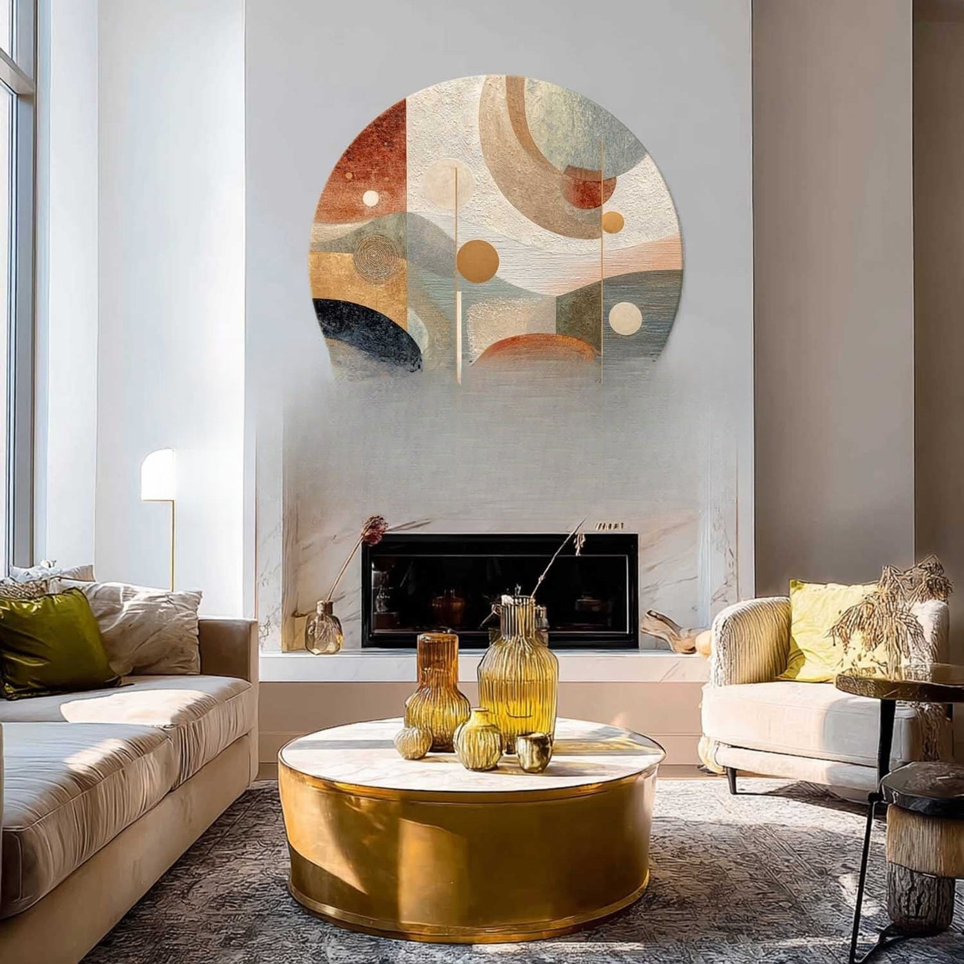 Round Wall Art #RWA025