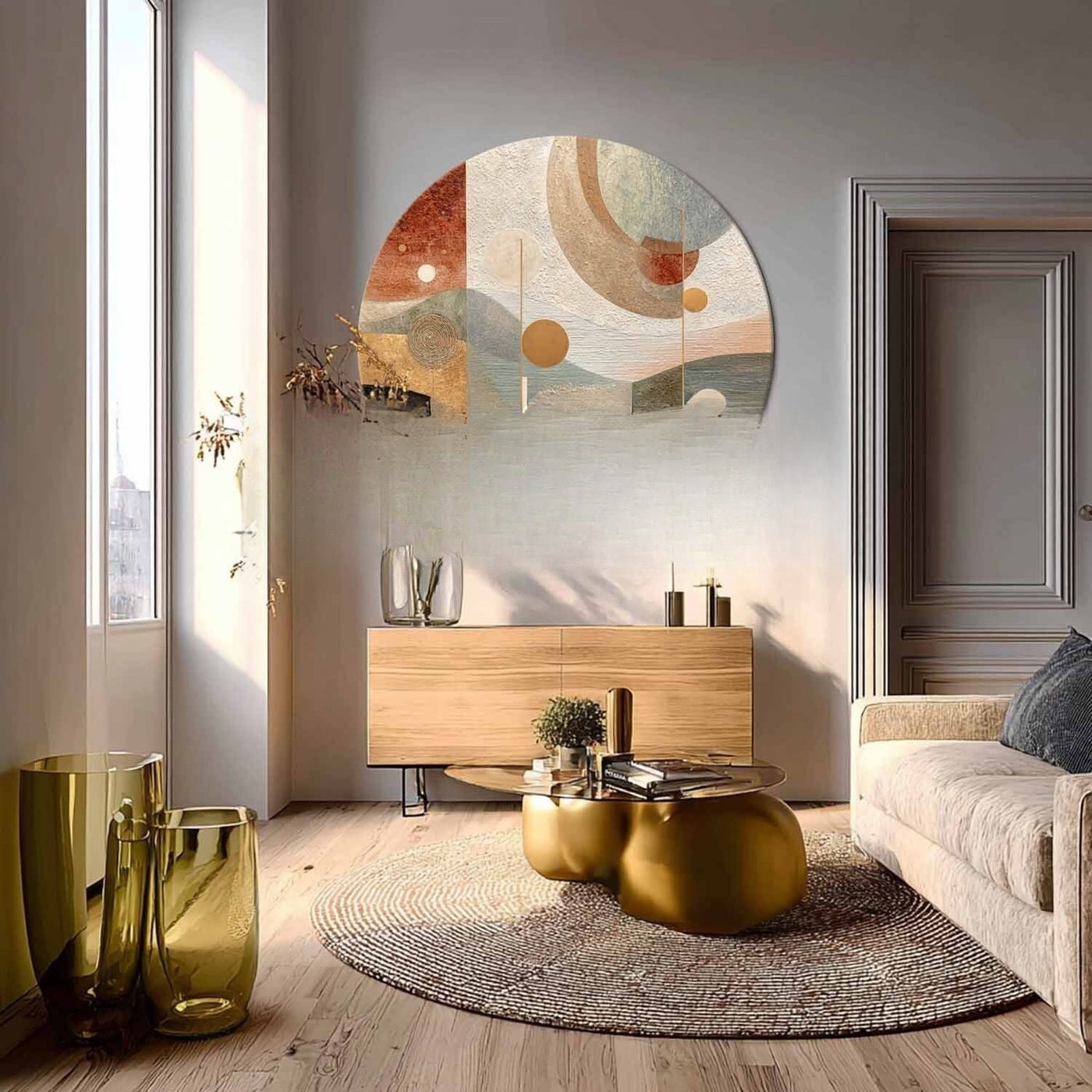Round Wall Art #RWA025
