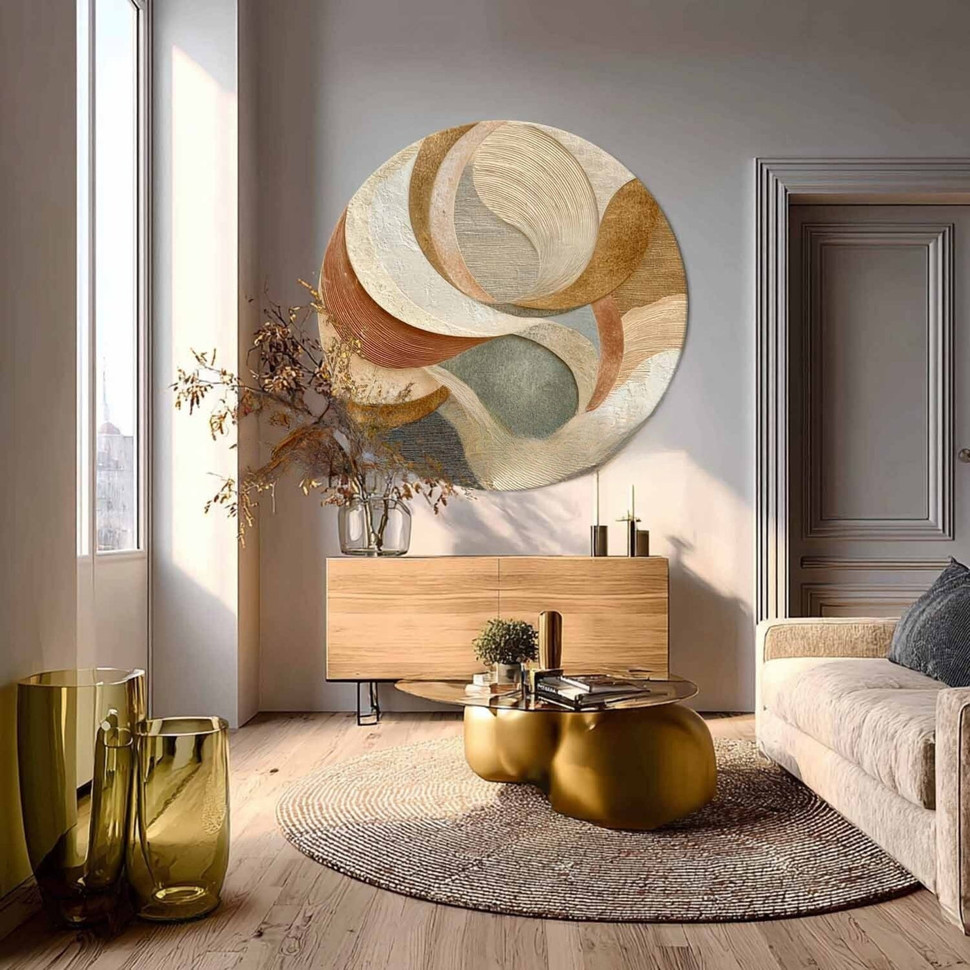 Round Wall Art #RWA028