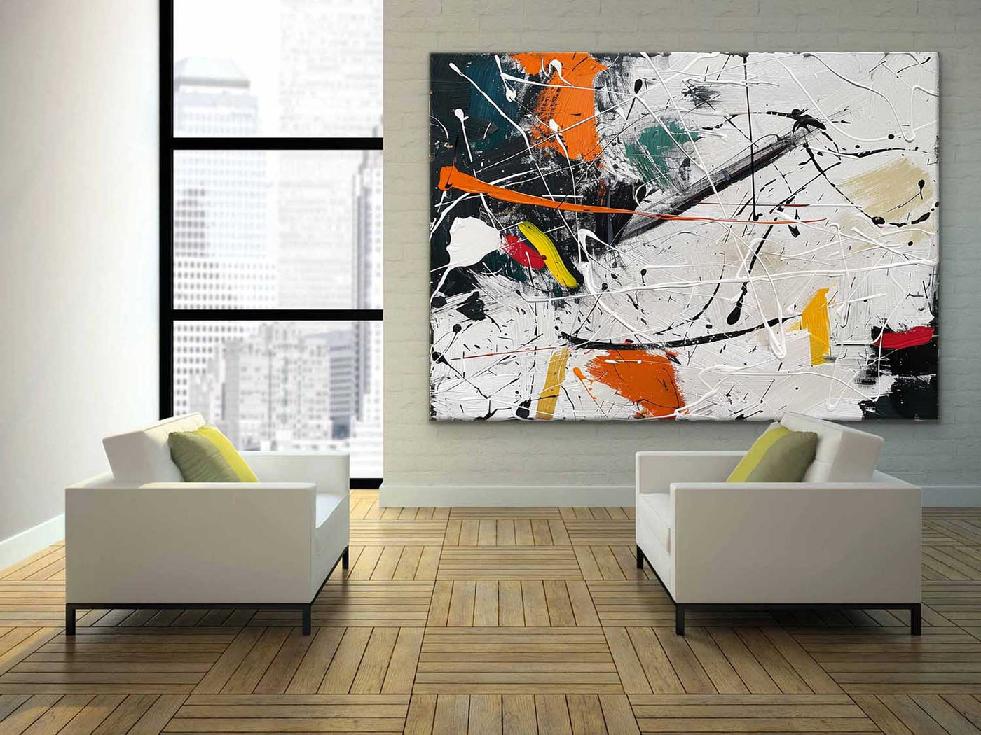 Abstract Expressionist Art #AEA003