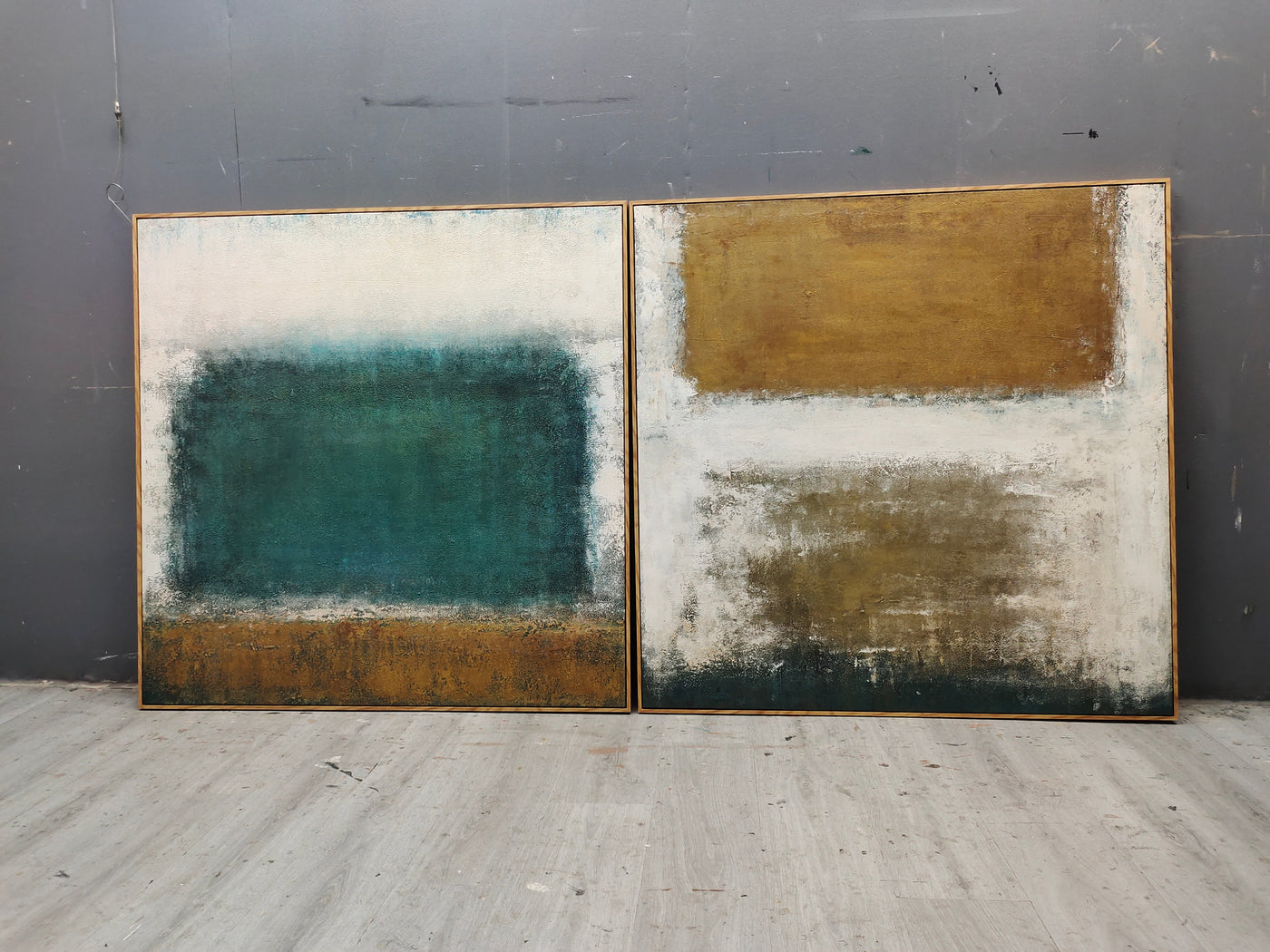 Abstract Painting Set Of 2 #SP157