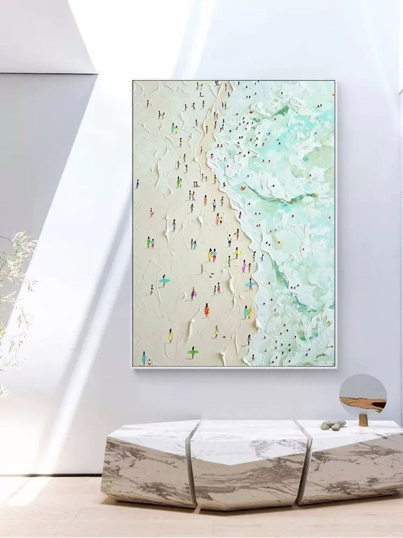 Plaster Art Texture Painting #SG179