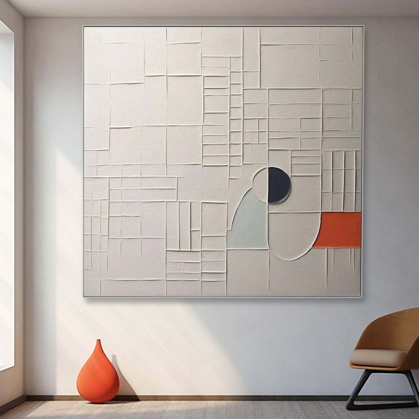 Plaster Art Texture Painting #SG250