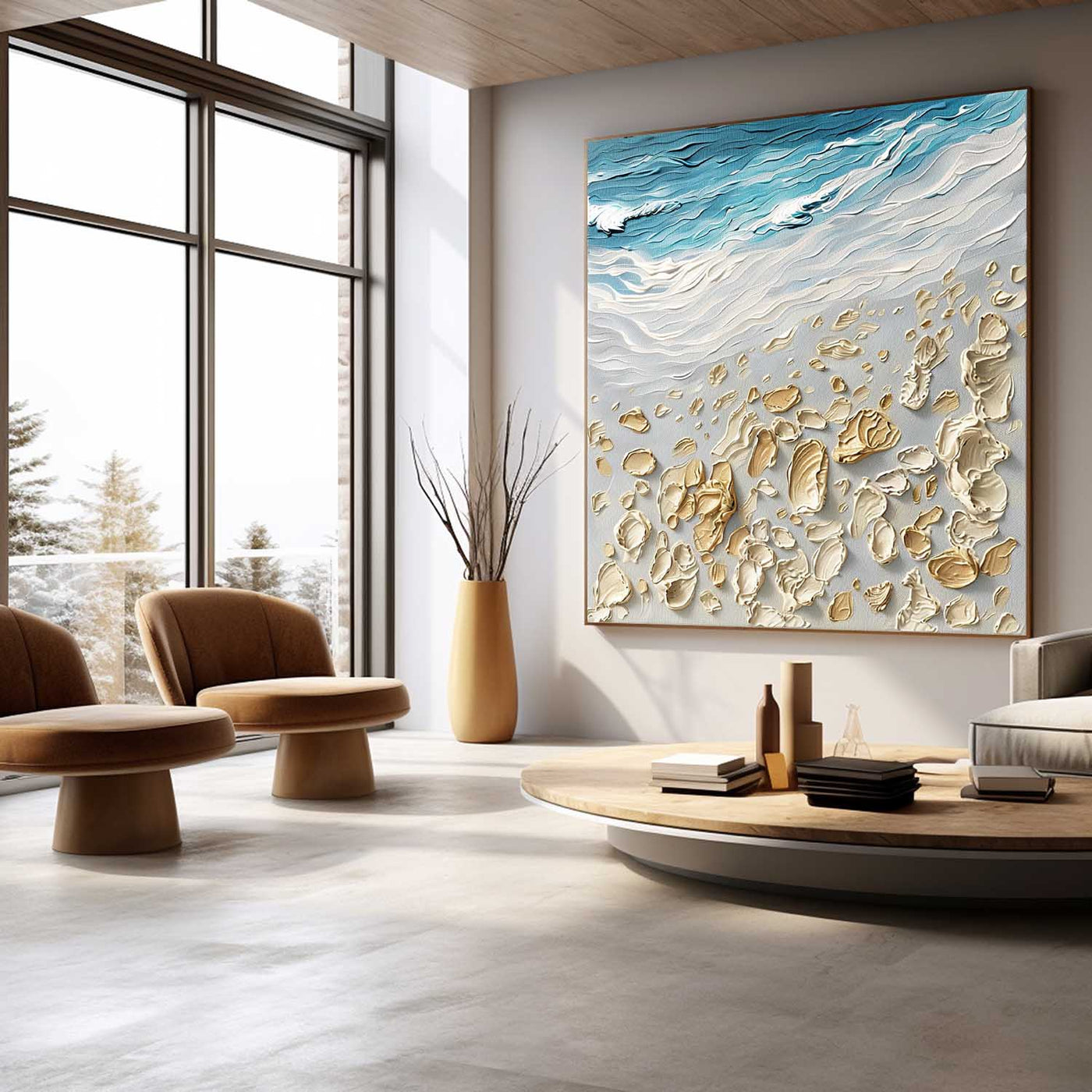 Plaster Art Texture Painting #SG291