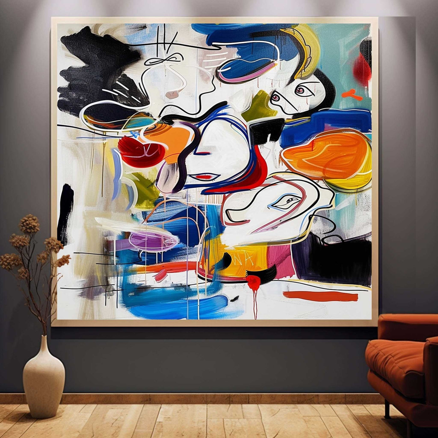 ABSTRACT GRAFFITI ART #GA055