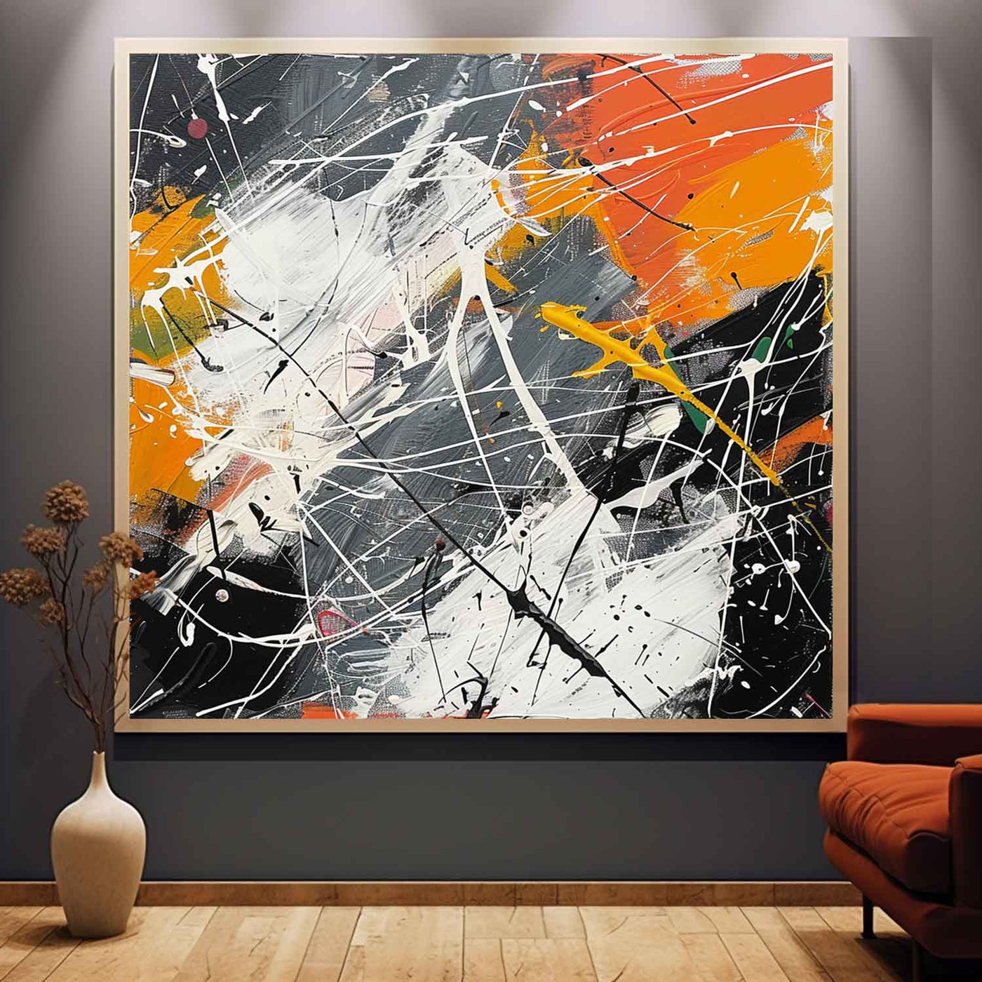 Abstract Expressionist Art #AEA009