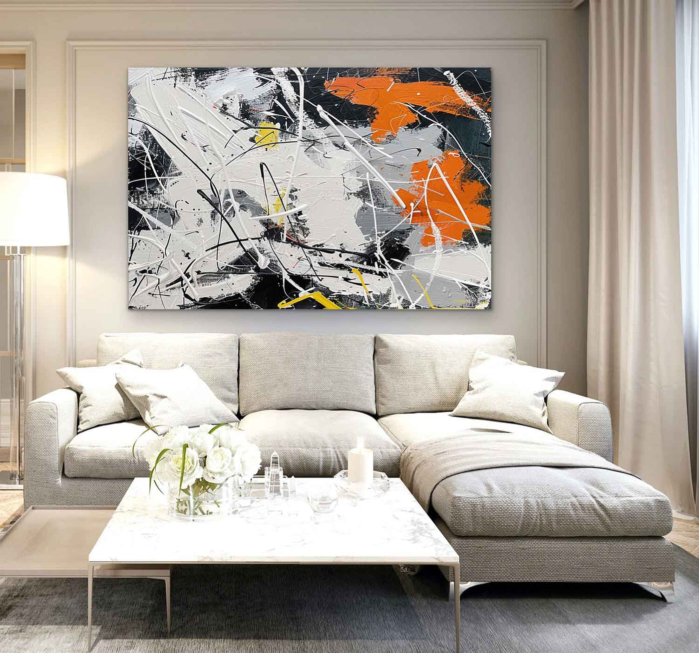 Abstract Expressionist Art #AEA006