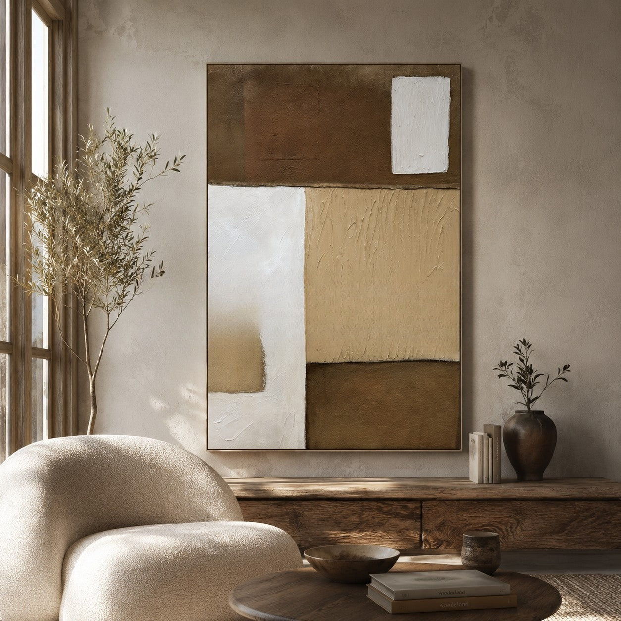 Wabi-Sabi Wall Art #TX044