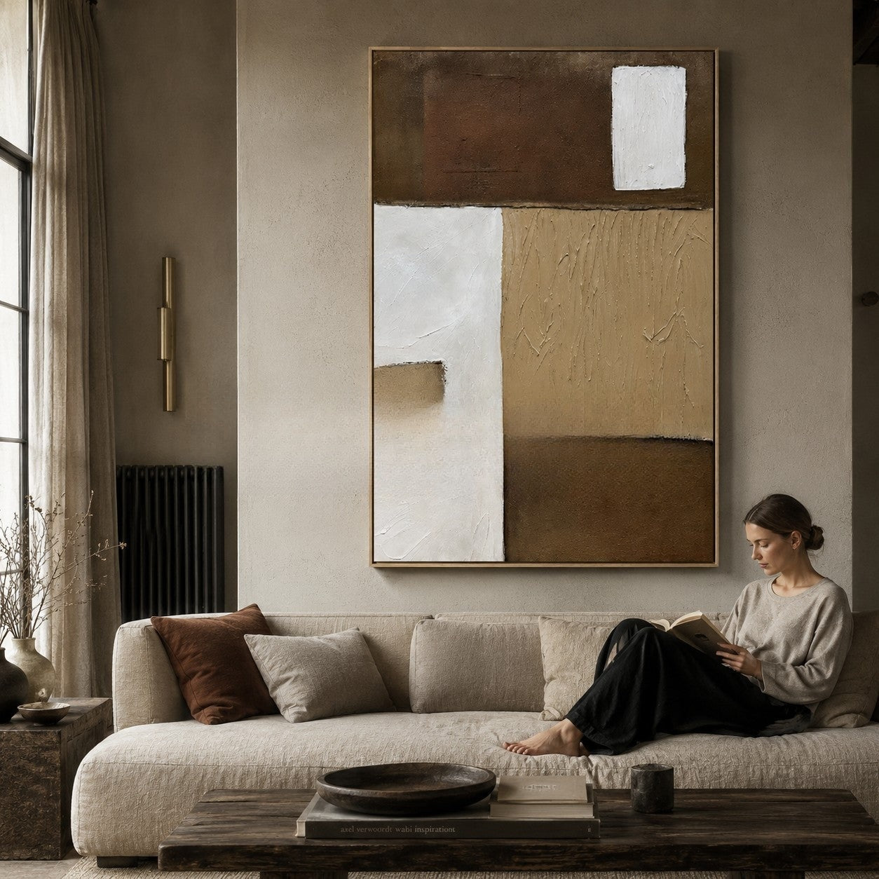 Wabi-Sabi Wall Art #TX044