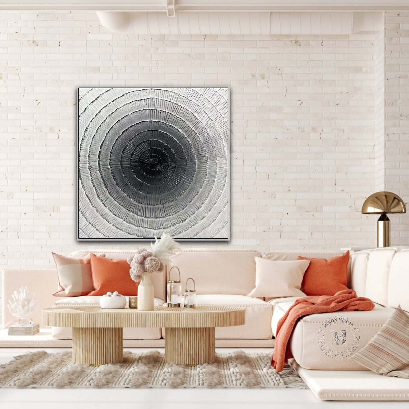 Plaster Art Texture Painting #SG363
