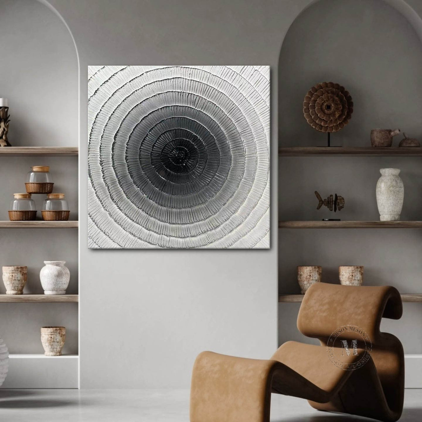 Plaster Art Texture Painting #SG363