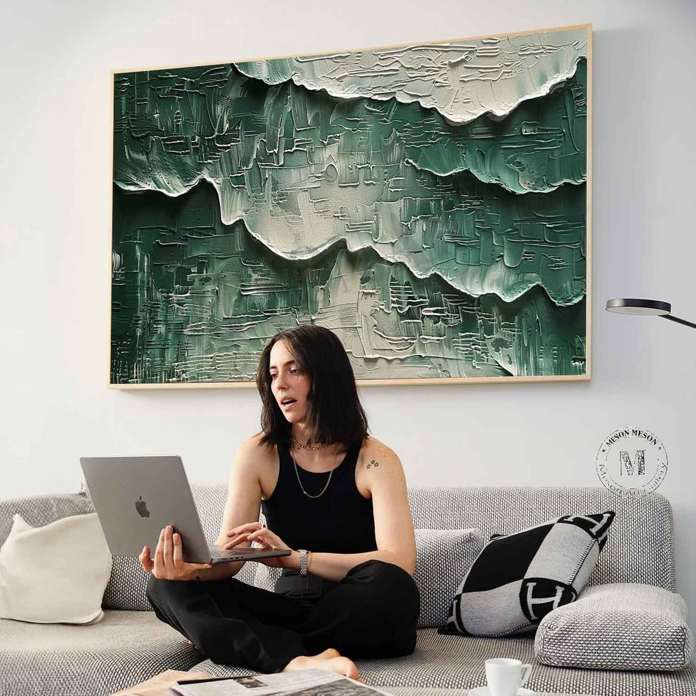 Plaster Art Texture Painting #SG358