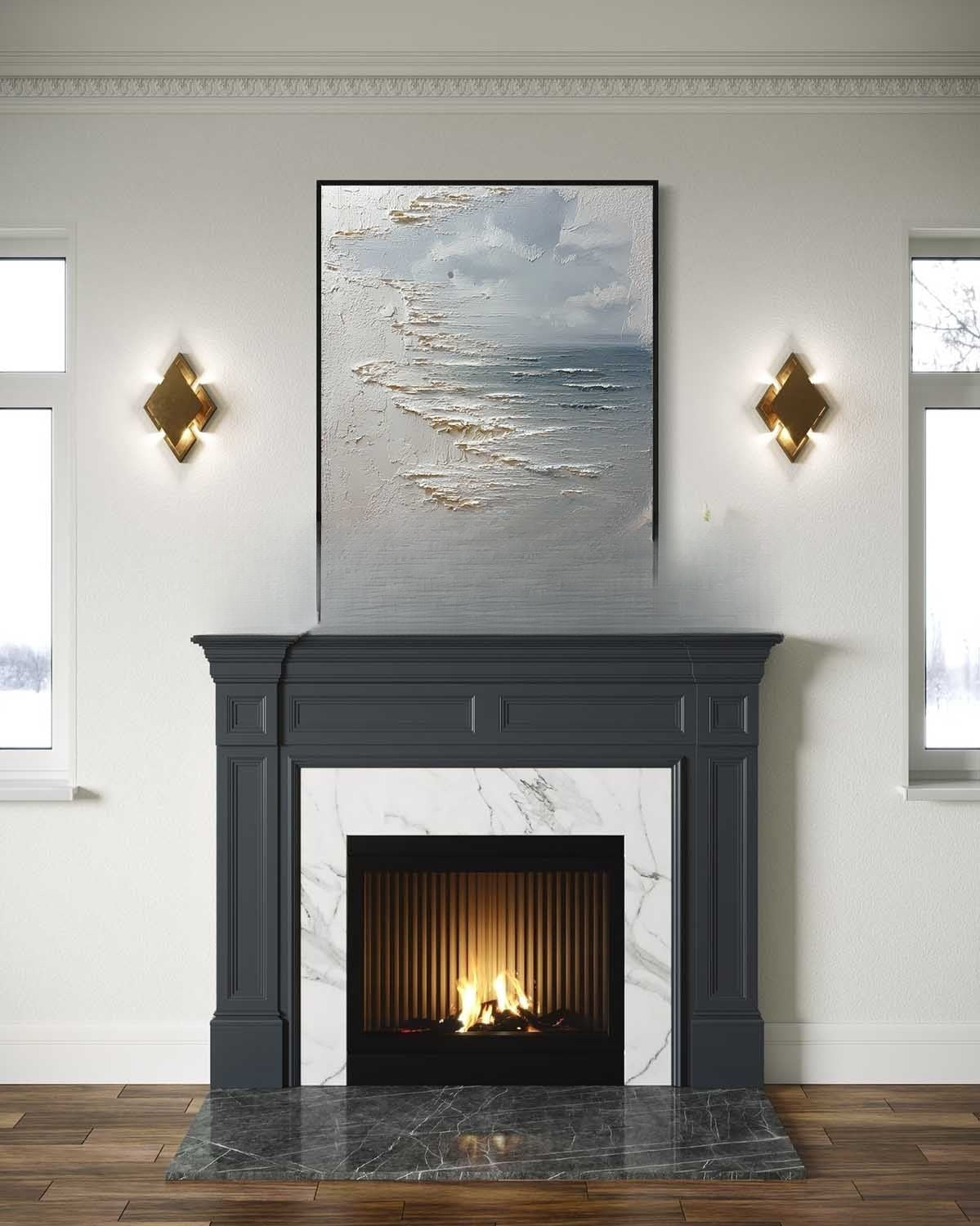 Plaster Art Texture Painting #SG421