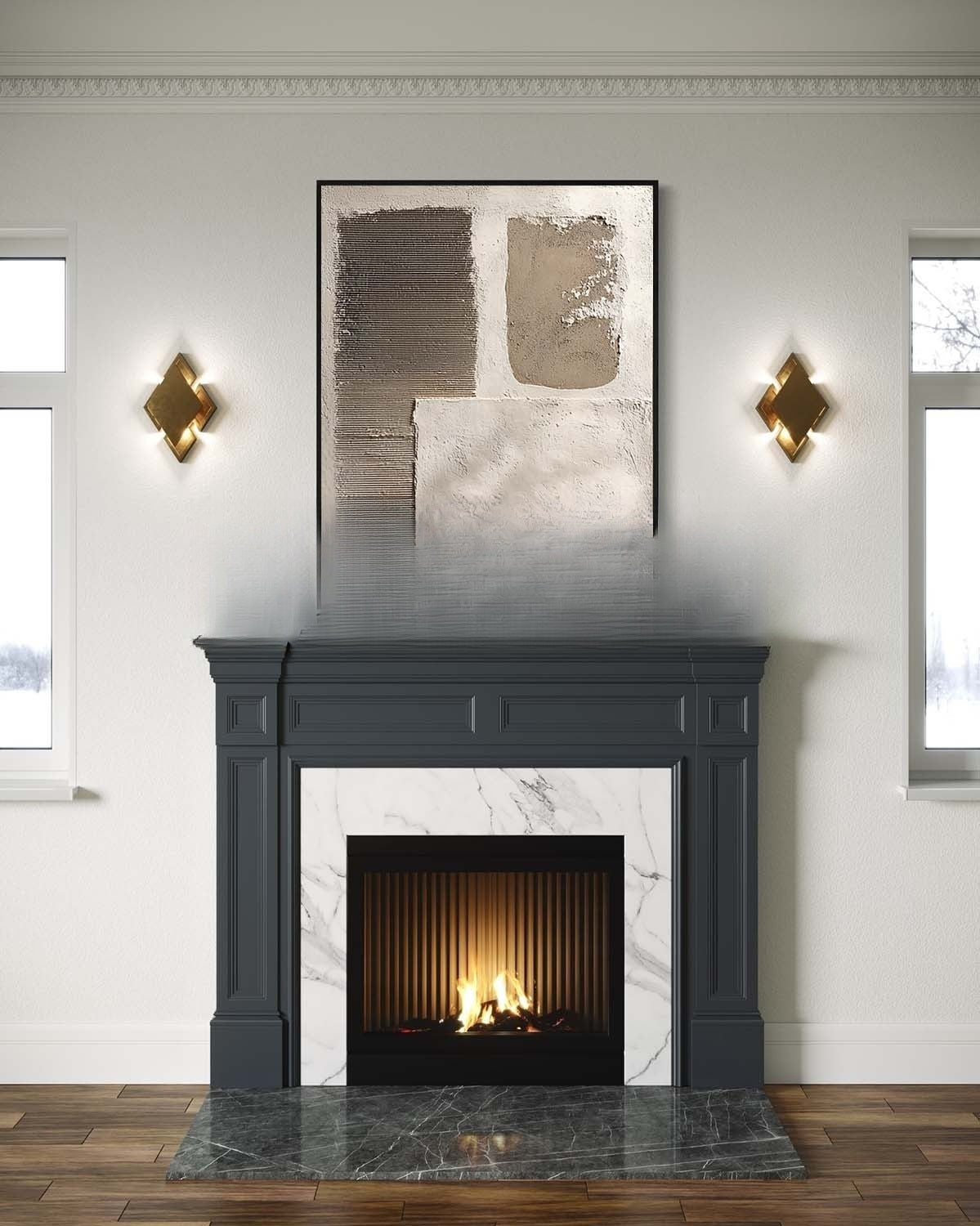 Wabi-Sabi Wall Art #TX444