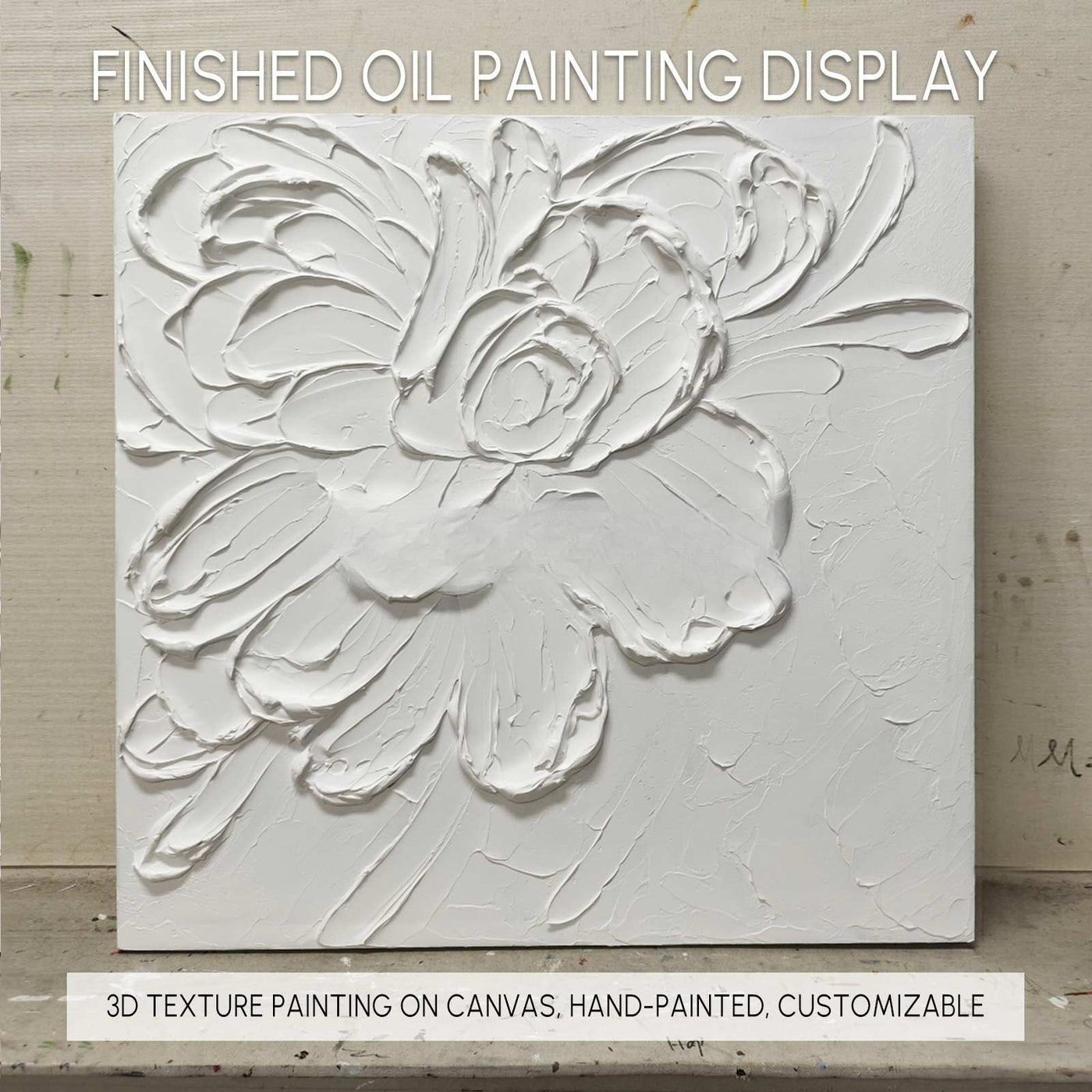 Plaster Art Texture Painting #TX008