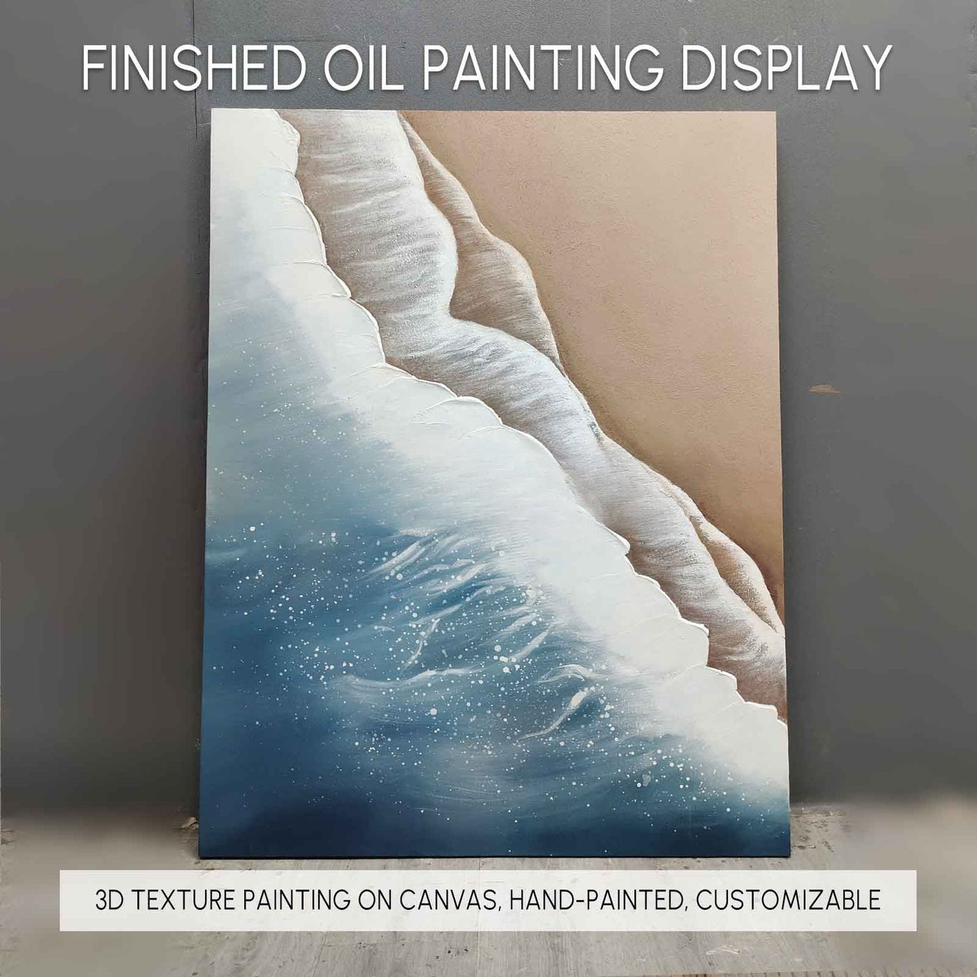Plaster Art texture painting #TX003