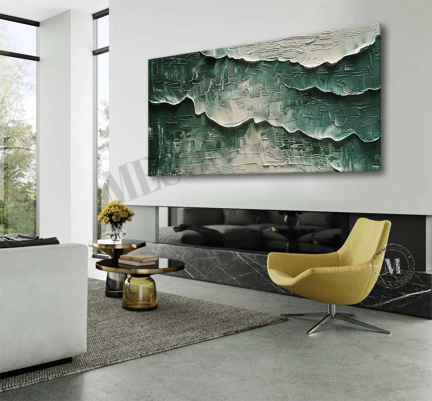 Plaster Art Texture Painting #SG358
