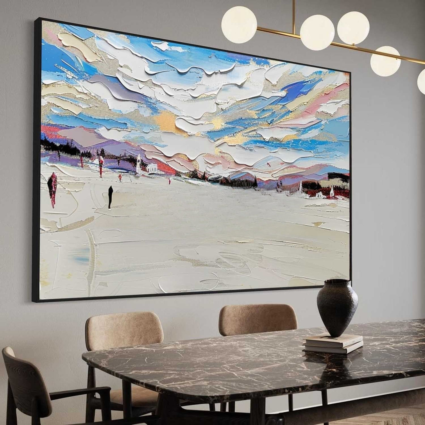 Plaster Art Texure Painting #SG557