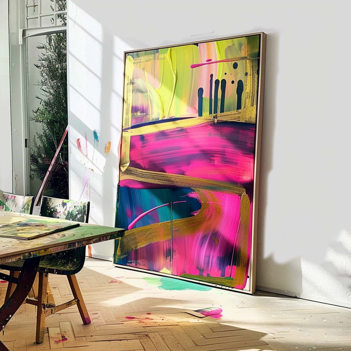 COLORFUL PAINTING #CA154