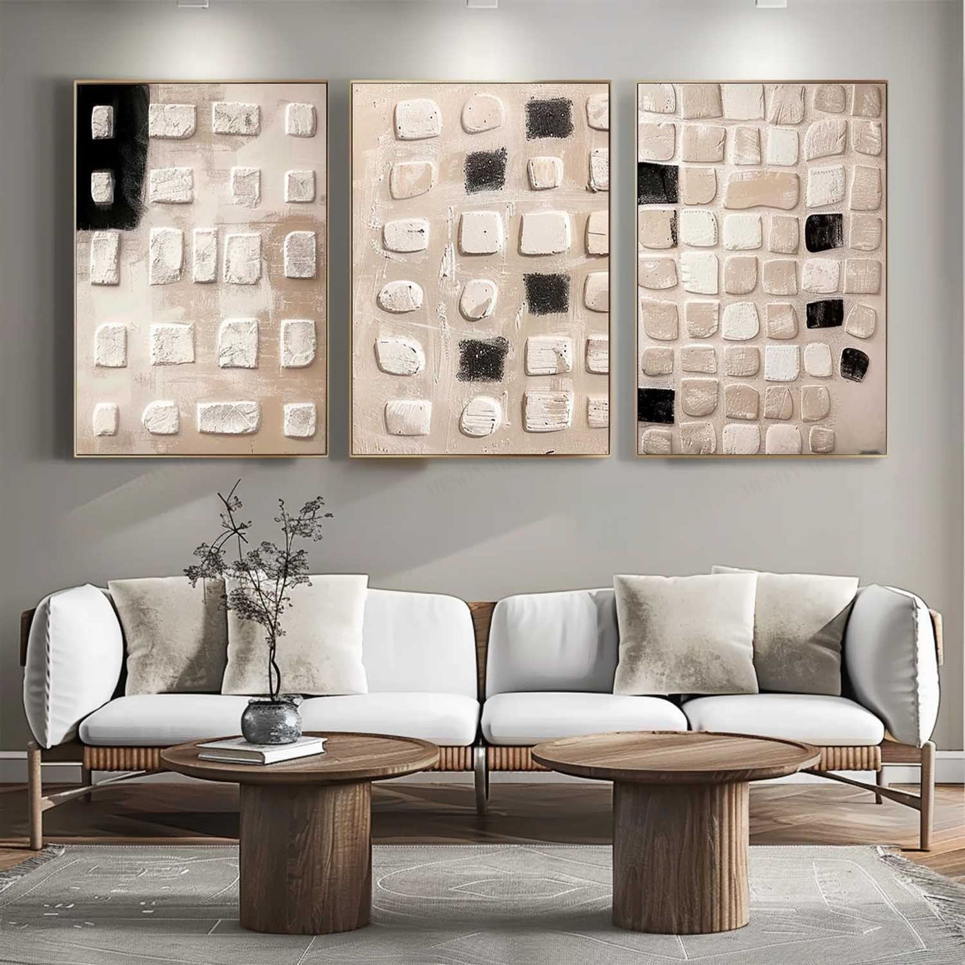 Abstract Painting Set of 3 #SP162